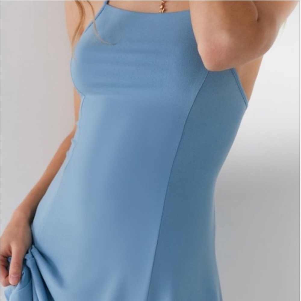 Urban Outfitters Criss Cross Mini Skater Dress